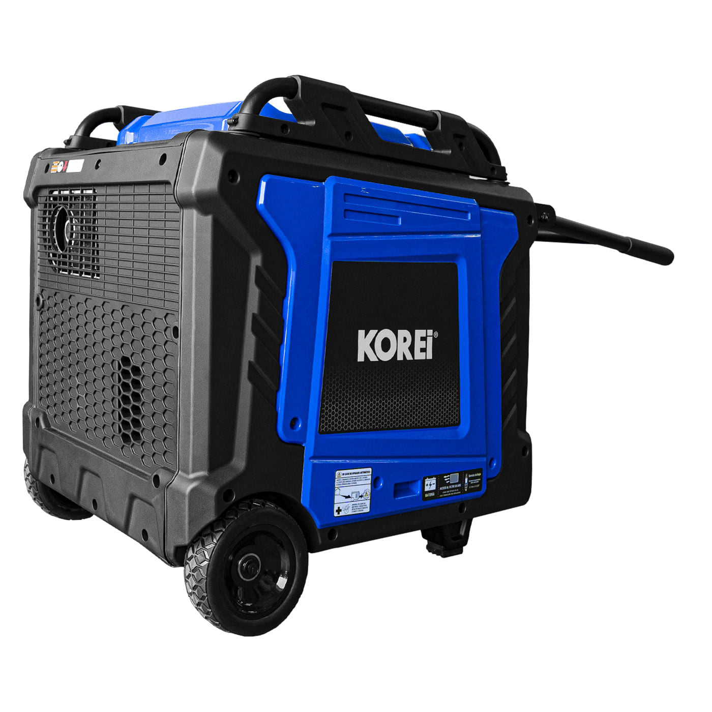 Generador Inverter Profesional 10000 Watts 3 En 1 Korei Gasolina / Gas LP / Gas Natural monofasico 110v/220v – Titan10500i