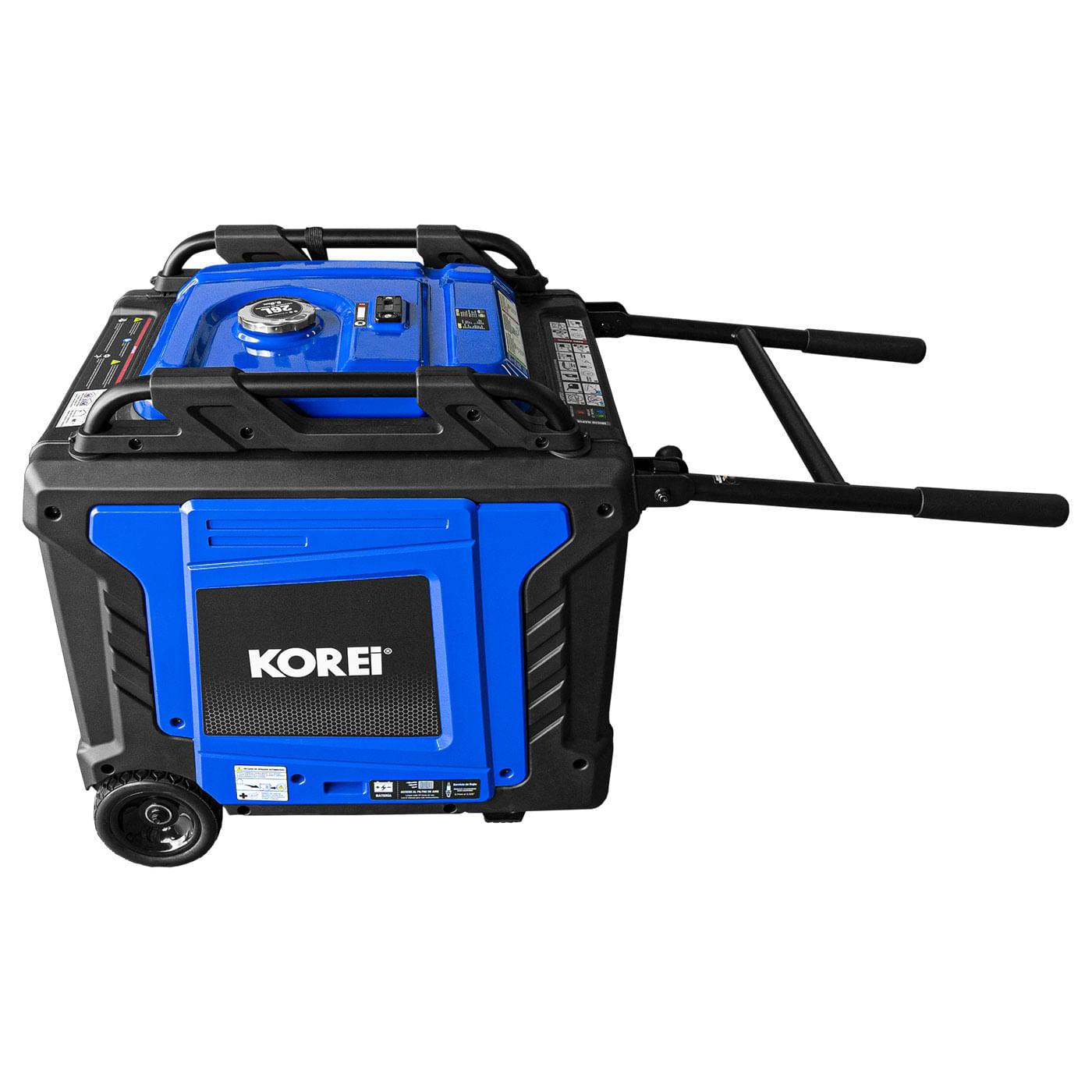 Generador Inverter Profesional 10000 Watts 3 En 1 Korei Gasolina / Gas LP / Gas Natural monofasico 110v/220v – Titan10500i