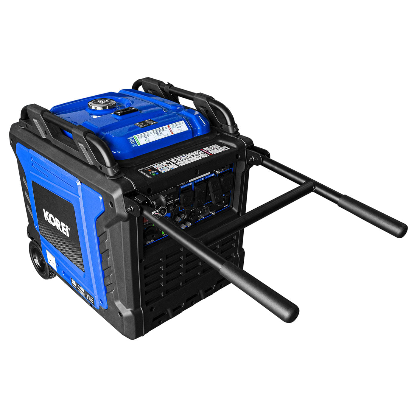 Generador Inverter Profesional 10000 Watts 3 En 1 Korei Gasolina / Gas LP / Gas Natural monofasico 110v/220v – Titan10500i