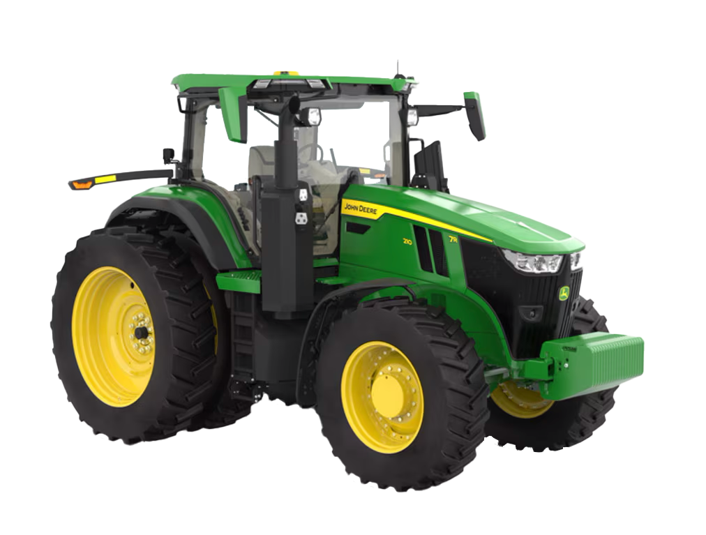 Tractor 210 HP John Deere 7R210 Tecnología Premium y Potencia Total para Grandes Producto