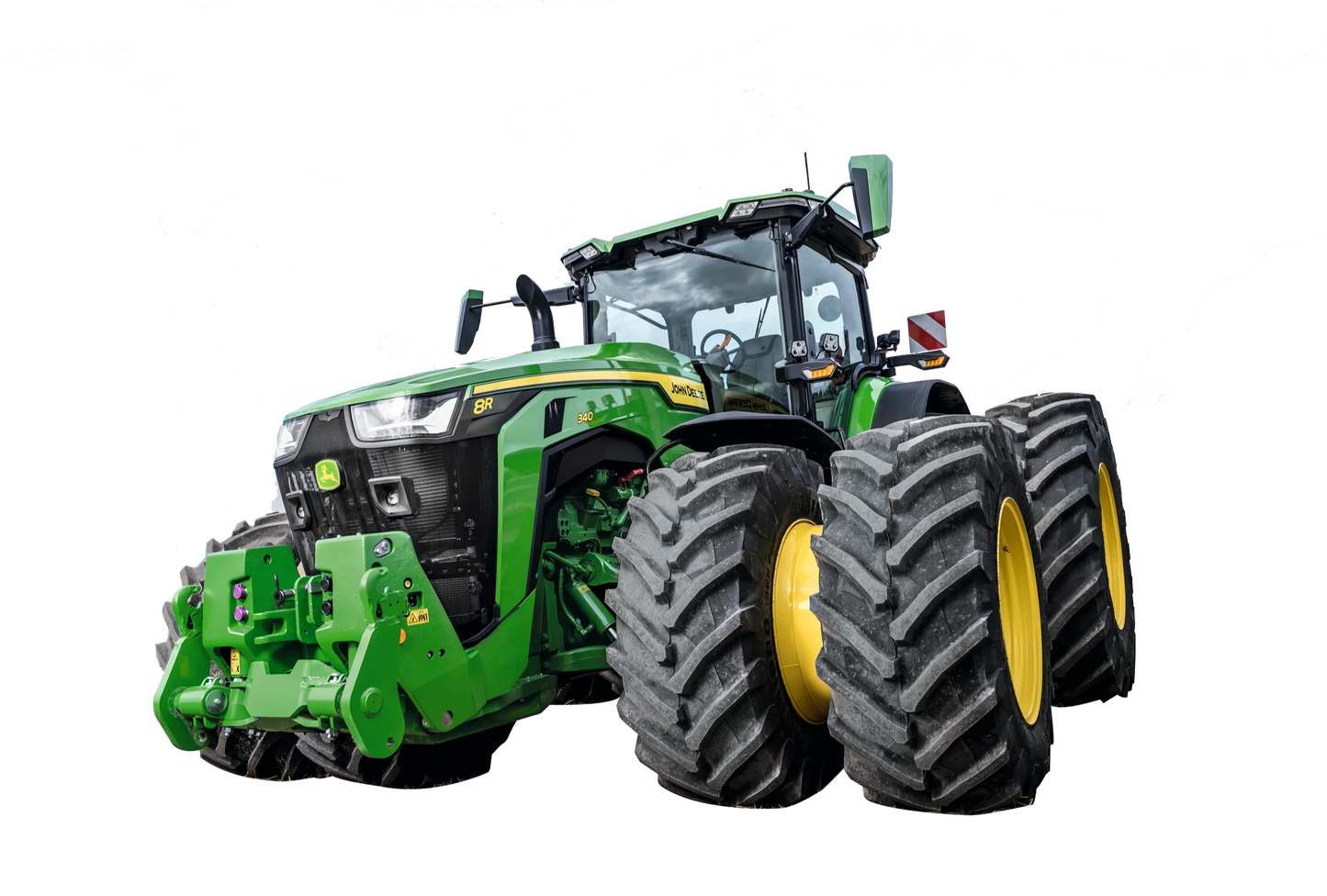 Tractor 340 HP John Deere 8R340 Dominio Total en el Campo