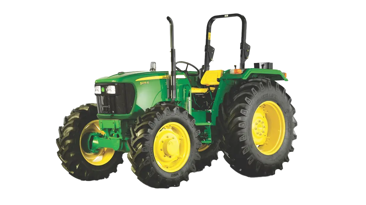 Tractor 75 HP John Deere 5075E Potencia Versátil para Agricultura y Trabajo Rudo