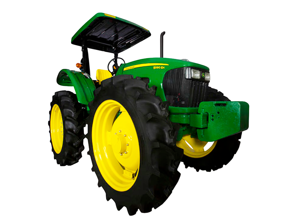 Tractor 92 HP John Deere 5090EH Transmision 9x3 opcional 12x12 Alto Desempeño en Cultivos