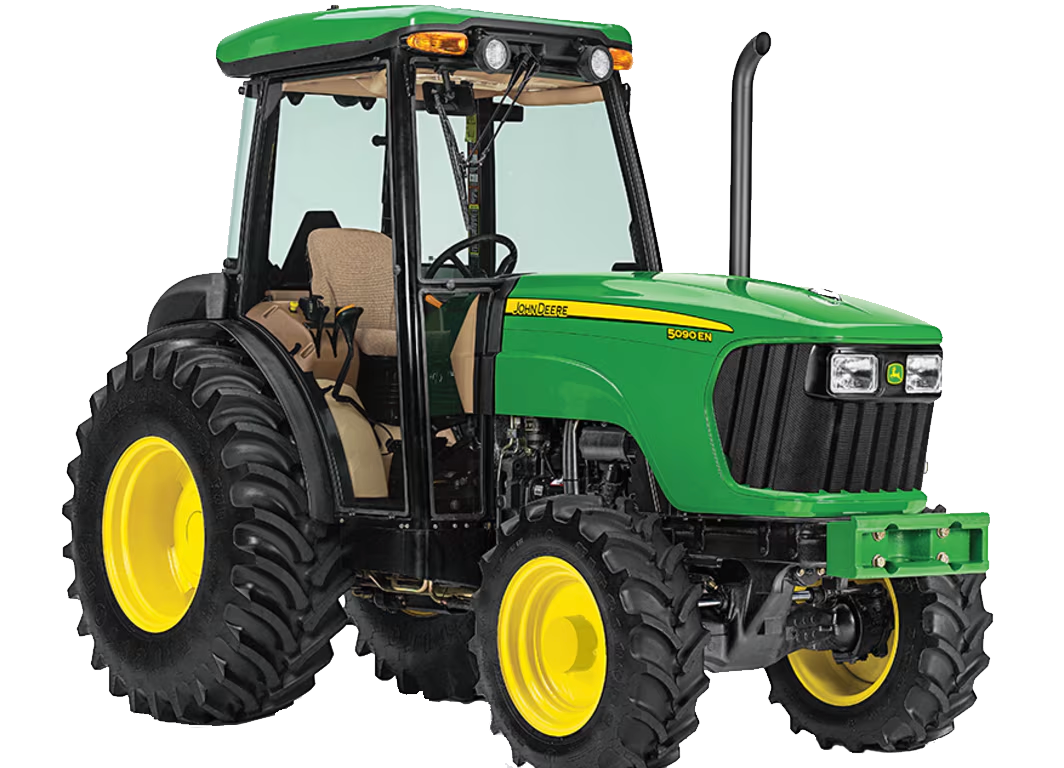 Tractor 92 HP John Deere 5090EN Precisión y Maniobrabilidad en Cultivos