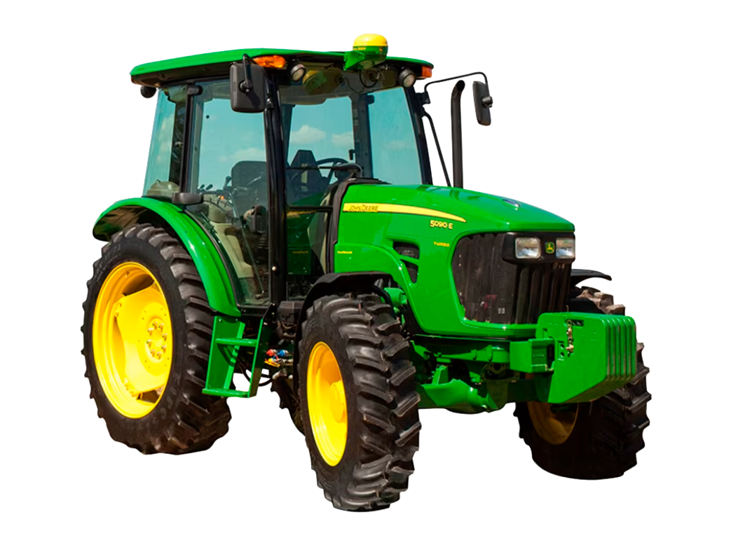 Tractor 92 HP John Deere 5090E Tecnología y Rendimiento para el Productor Moderno