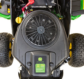 Tractor Podador 48 pulgadas John Deere S140 22 HP, Corte de 122 cm y Confort Premium motor