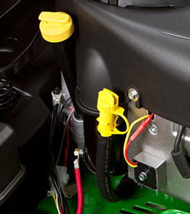 Tractor Podador Giro Cero 48 Pulgadas ZTrak John Deere Z355E 22 HP, para Jardines Extensos