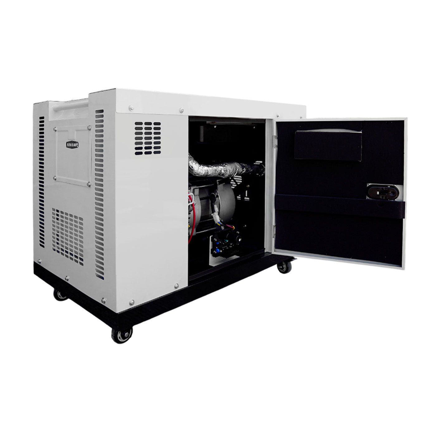 Generador Estacionario a Diesel 9.8 Kw 110v/220v Monofasico Silencioso Profesional Hyundai – Ultra100