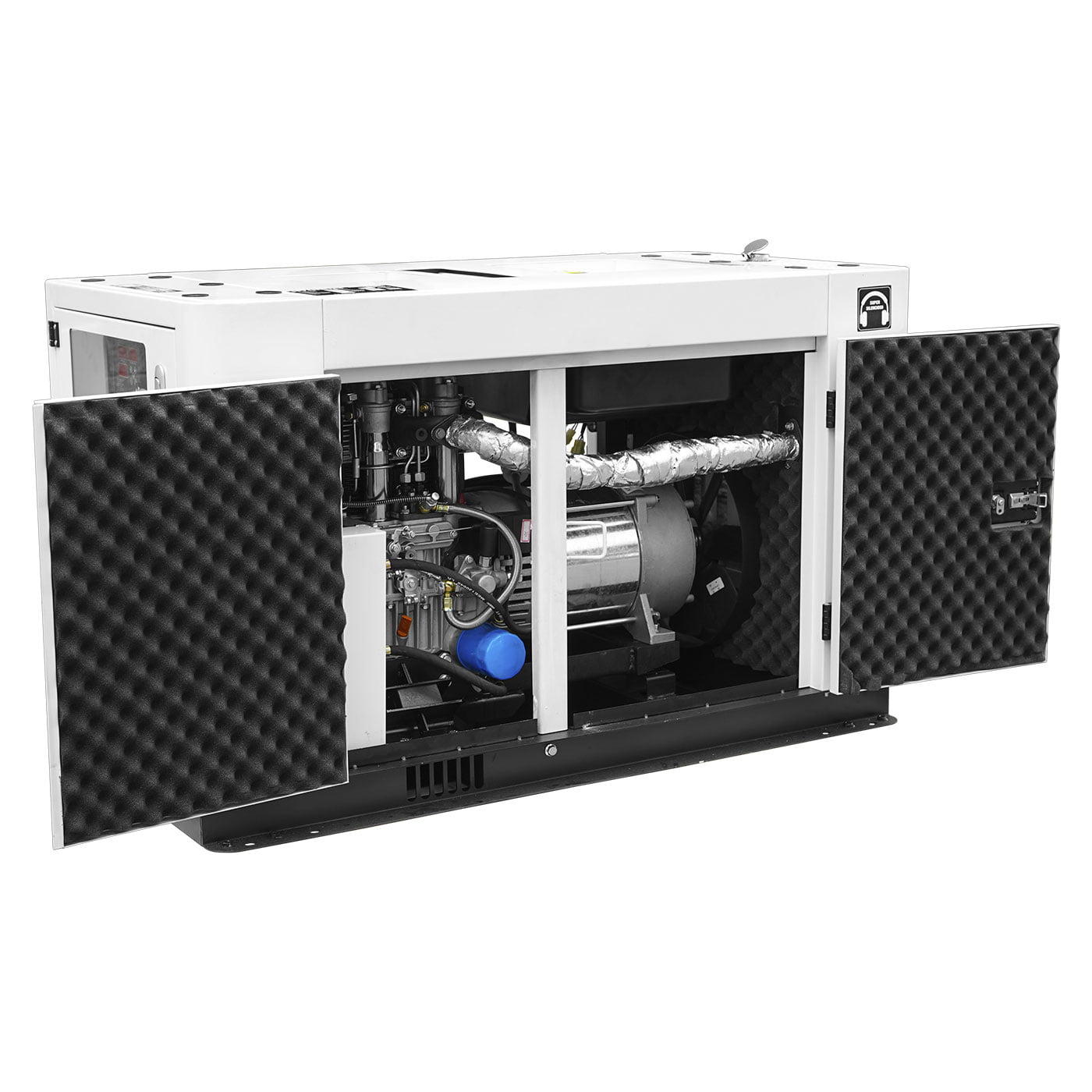 Generador Estacionario a Diesel 14.5 Kw 110v/220v Monofasico Silencioso Profesional Hyundai – Ultra135