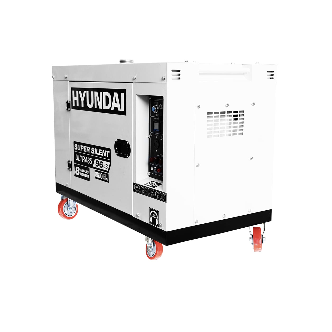 Generador Estacionario a Diesel 8.8 Kw 110v/220v Monofasico Silencioso Profesional Hyundai – Ultra85