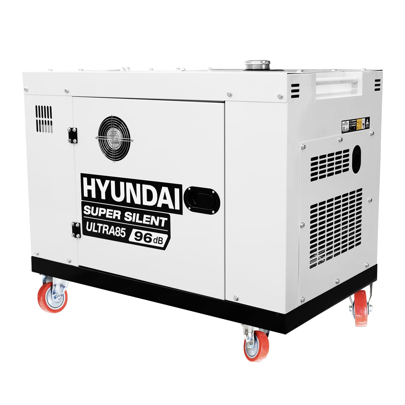 Generador Estacionario a Diesel 8.8 Kw 110v/220v Monofasico Silencioso Profesional Hyundai – Ultra85
