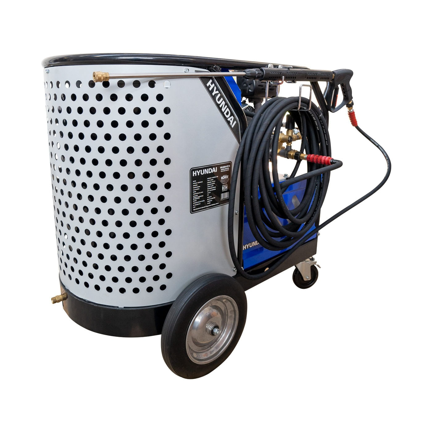 Hidrolavadora Profesional Para Agua Caliente 3620 Psi 250 Bar Hyundai Motor A Gasolina 15.3 Hp – Vulkan-hy15