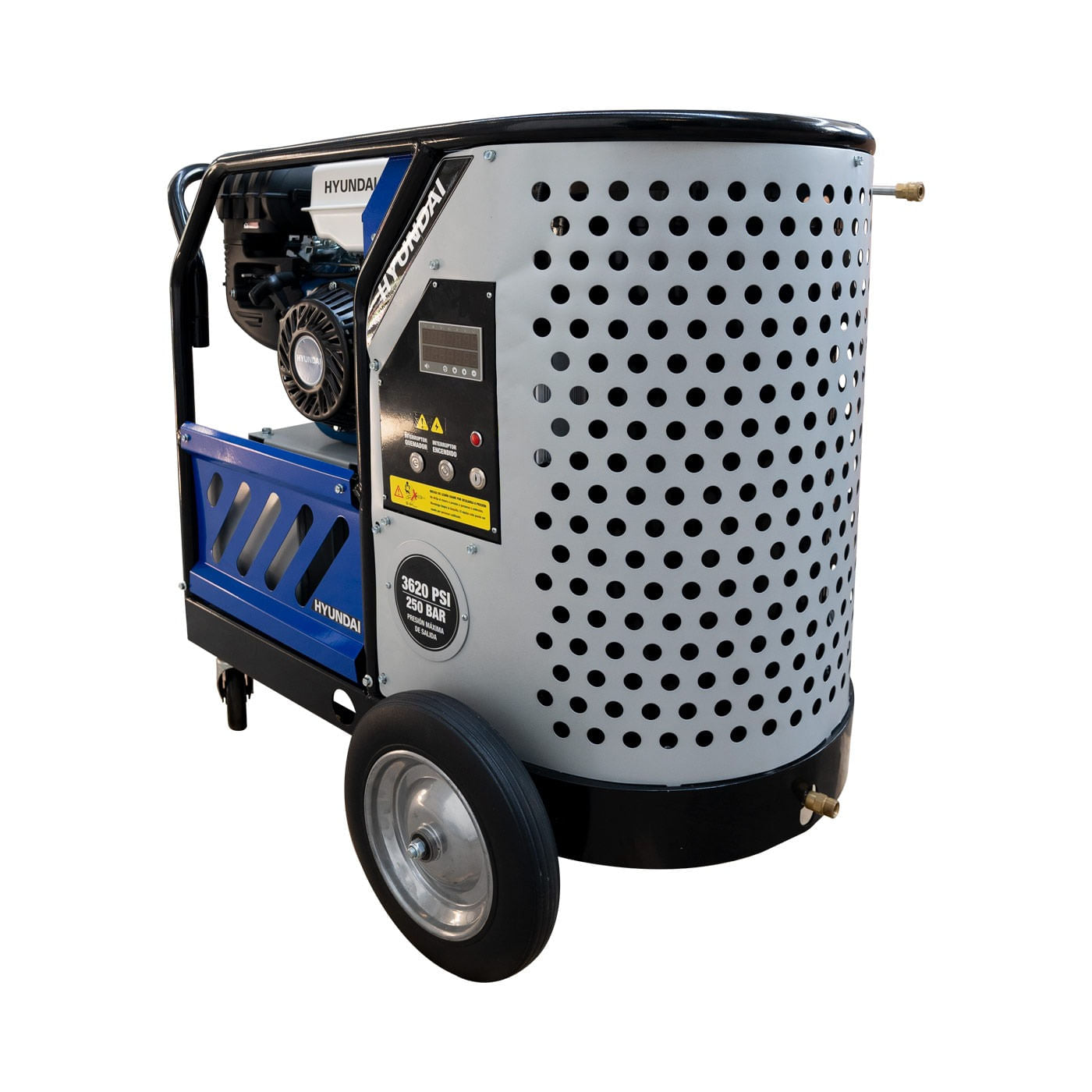 Hidrolavadora Profesional Para Agua Caliente 3620 Psi 250 Bar Hyundai Motor A Gasolina 15.3 Hp – Vulkan-hy15