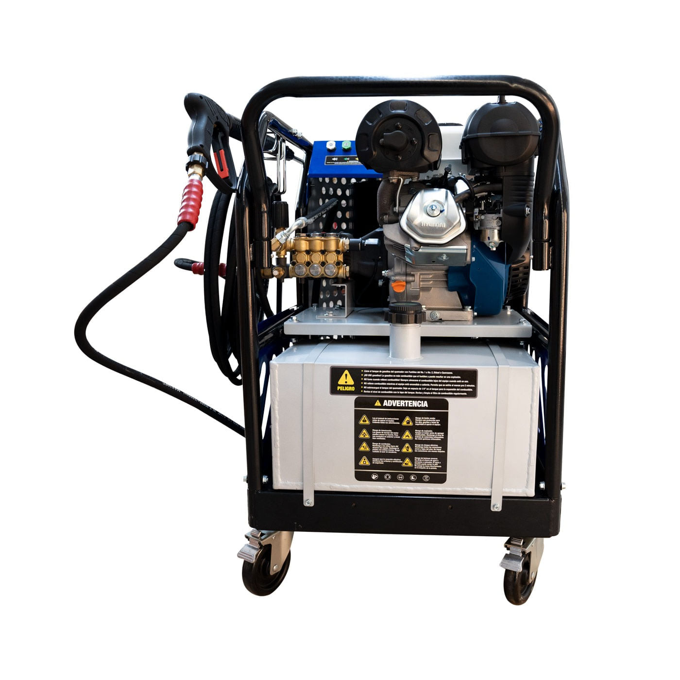 Hidrolavadora Profesional Para Agua Caliente 3620 Psi 250 Bar Hyundai Motor A Gasolina 15.3 Hp – Vulkan-hy15