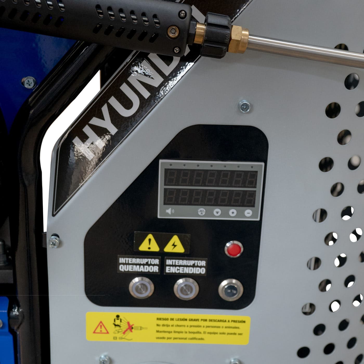 Hidrolavadora Profesional Para Agua Caliente 3600 Psi 250 Bar Hyundai Motor Electrico Trifasico 10 Hp – VULKAN-KR10E