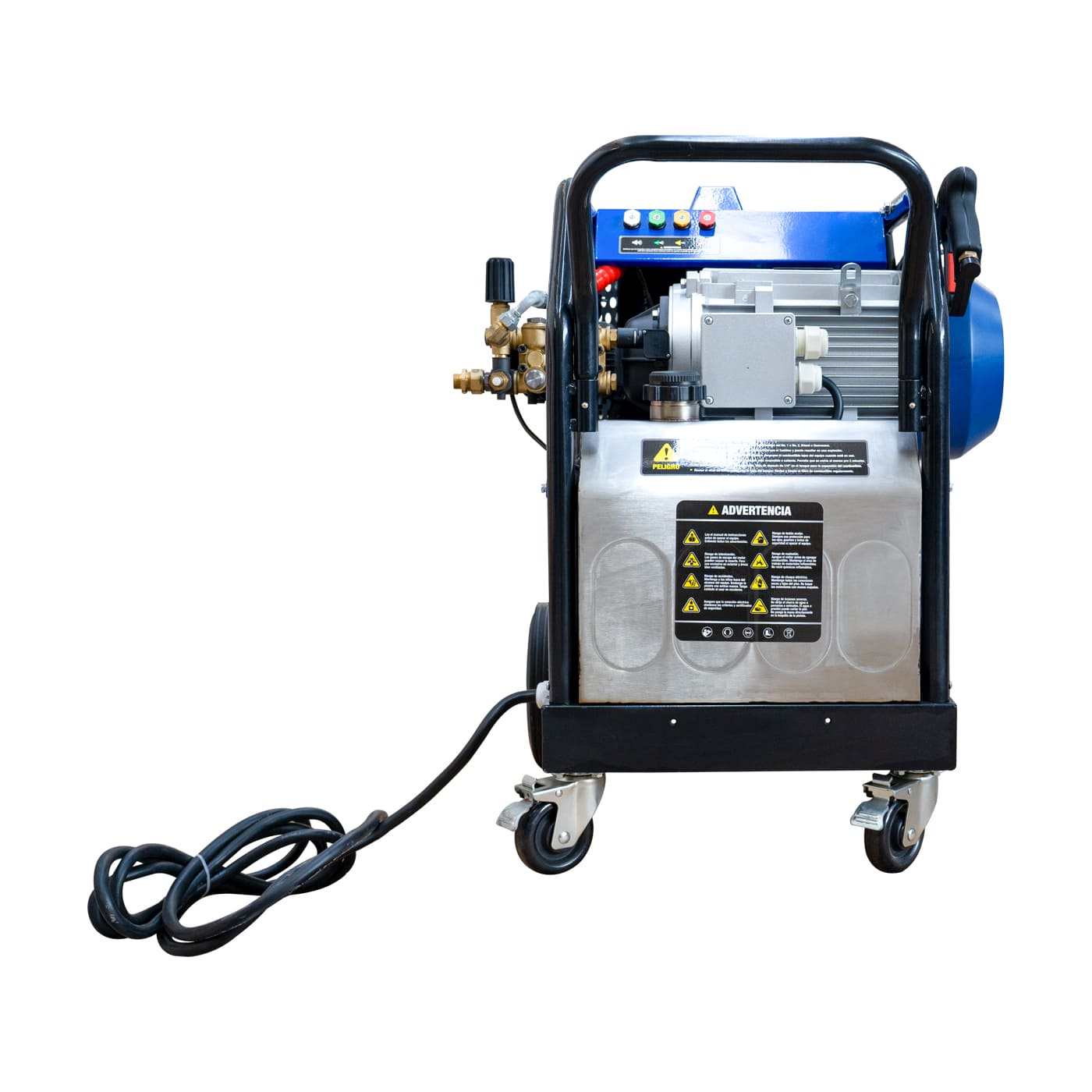 Hidrolavadora Profesional Para Agua Caliente 3600 Psi 250 Bar Hyundai Motor Electrico Trifasico 10 Hp – VULKAN-KR10E