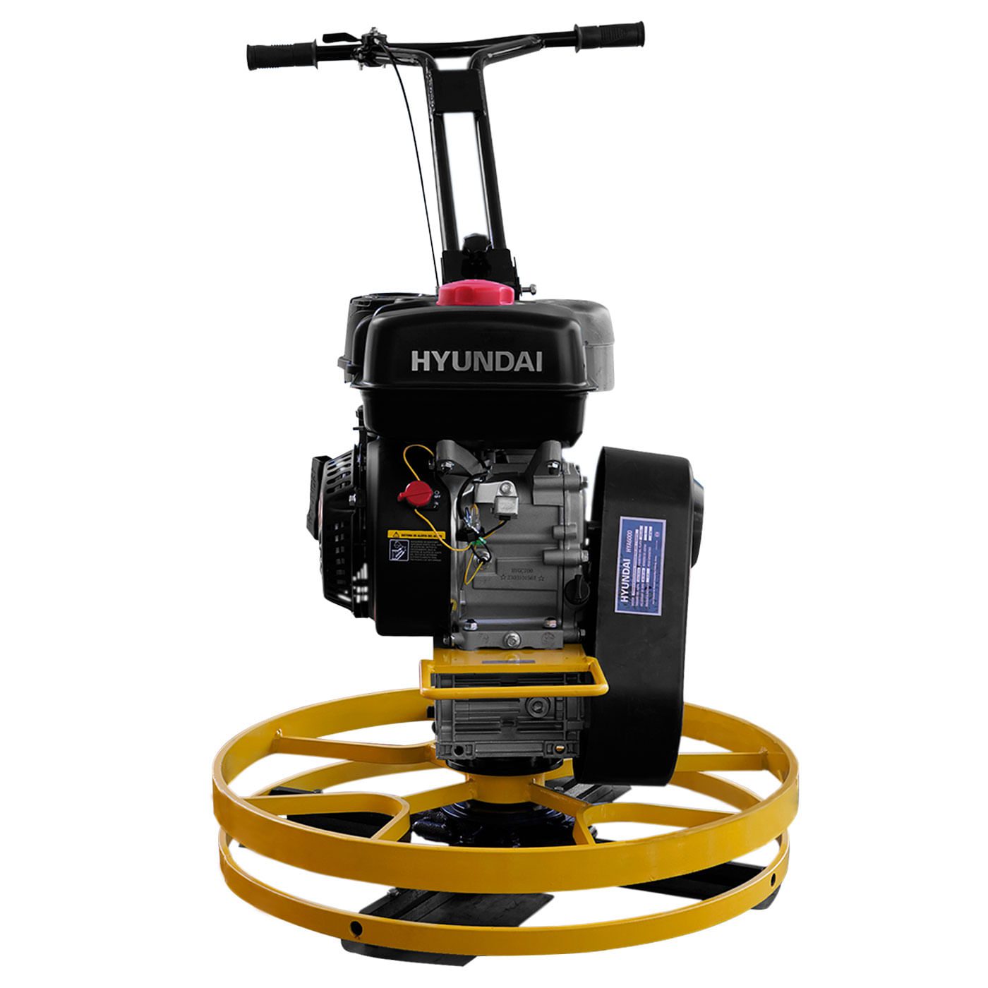 Allanadora De 22 Pulgadas Con Motor Hyundai 7 Hp 57cm 4 Aspas – HYA6000-HY70