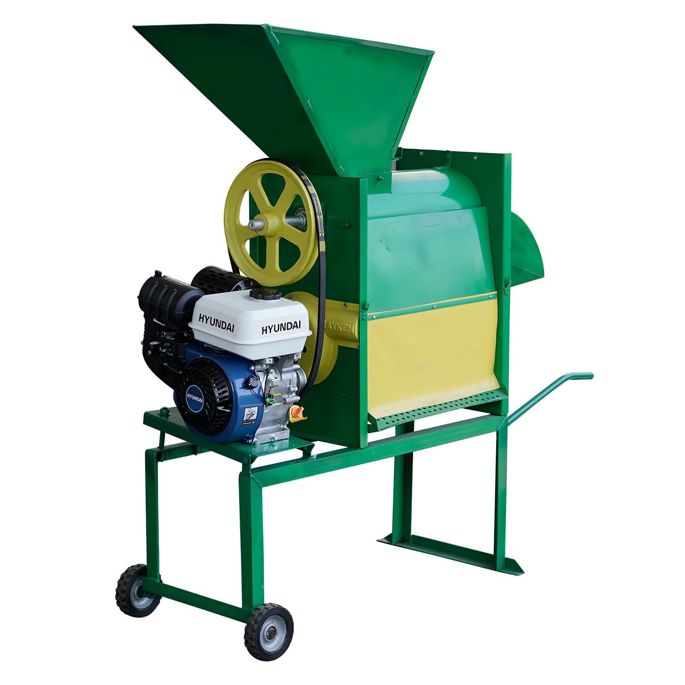 Desgranadora De Maíz Modelo 1800 Con Motor a Gasolina Hyundai 6.7 Hp – Rkdm1800-hy67