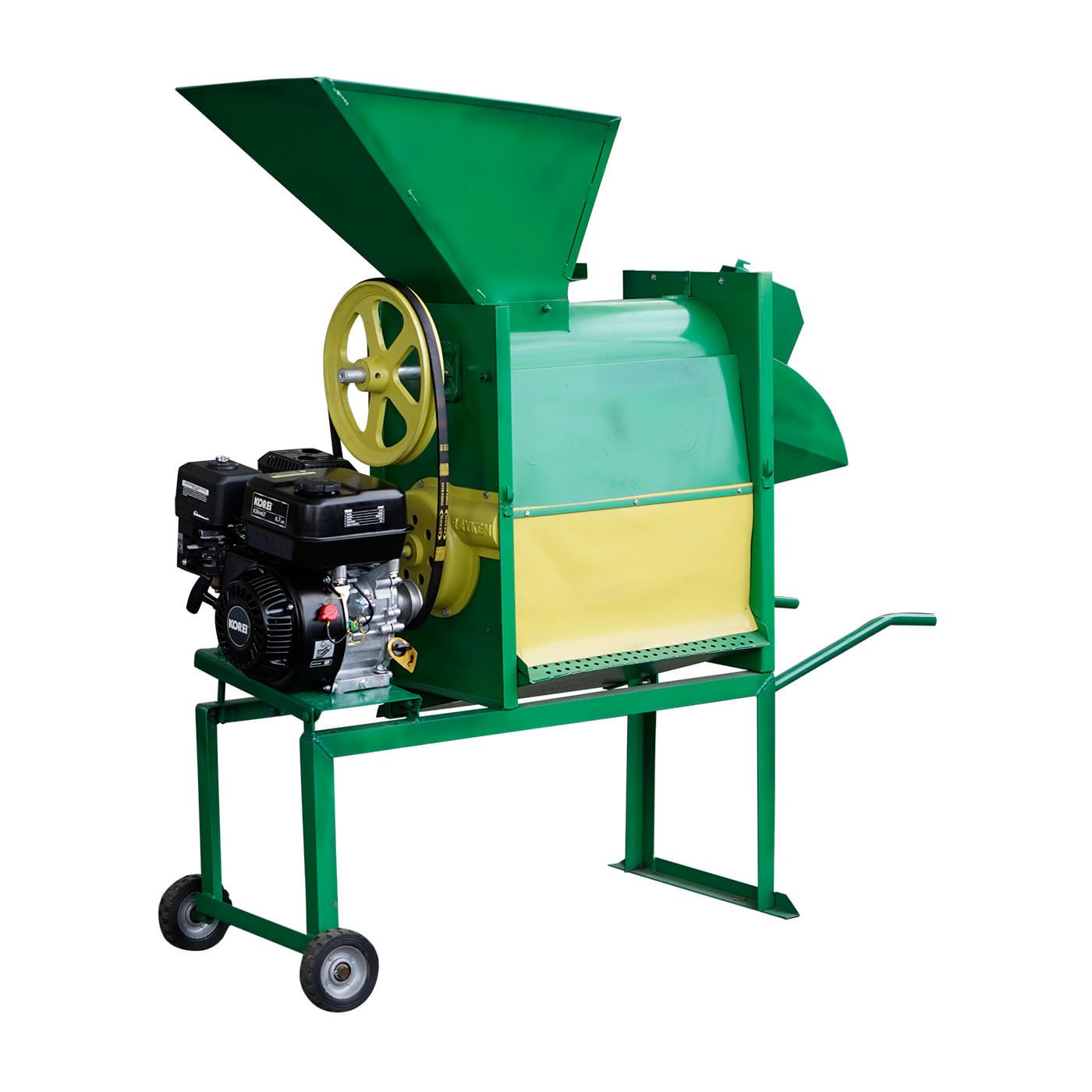 Desgranadora De Maíz Modelo 1800 Con Motor a Gasolina Korei 6.7 Hp – Rkdm1800-kr67