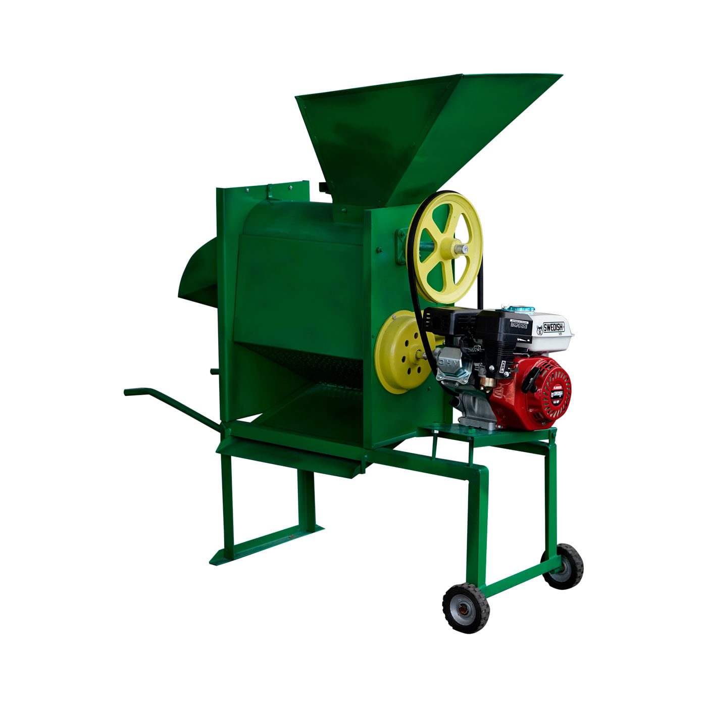 Desgranadora De Maíz Modelo 1800 Con Motor a Gasolina Husky 6.5 Hp – Rkdm1800-rlm65