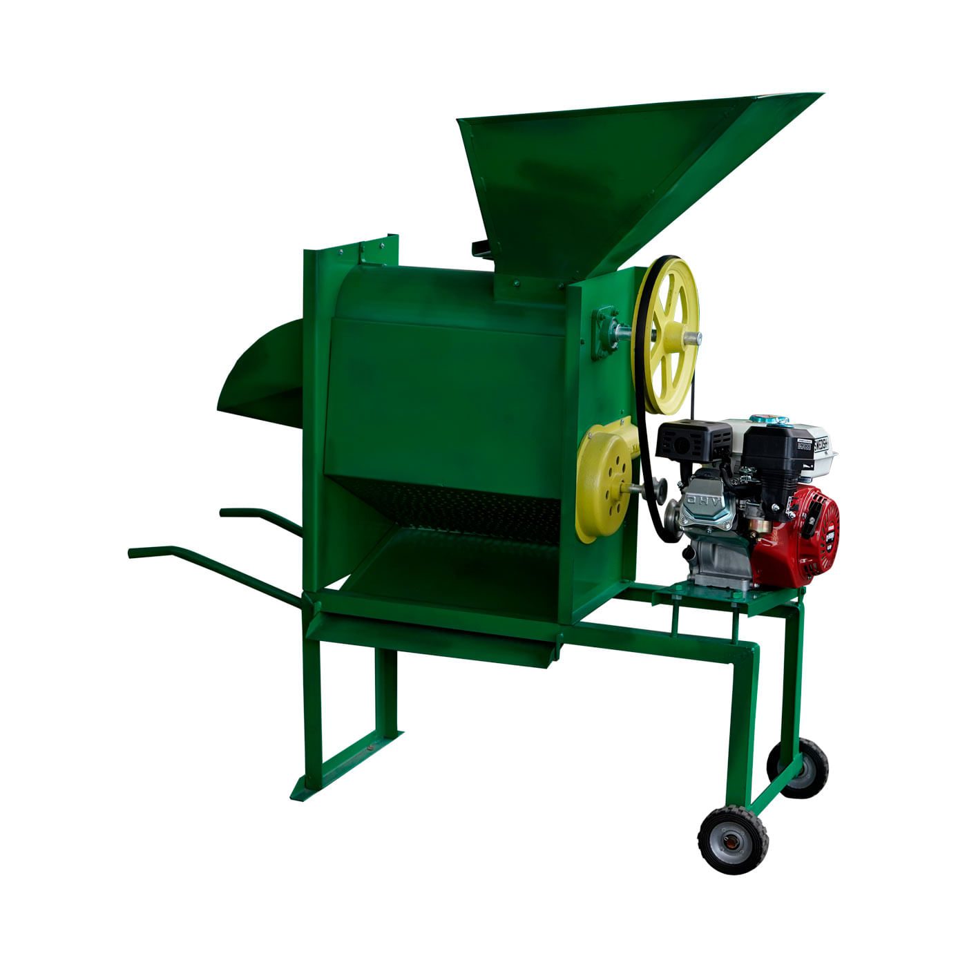Desgranadora De Maíz Modelo 1800 Con Motor a Gasolina Husky 6.5 Hp – Rkdm1800-rlm65