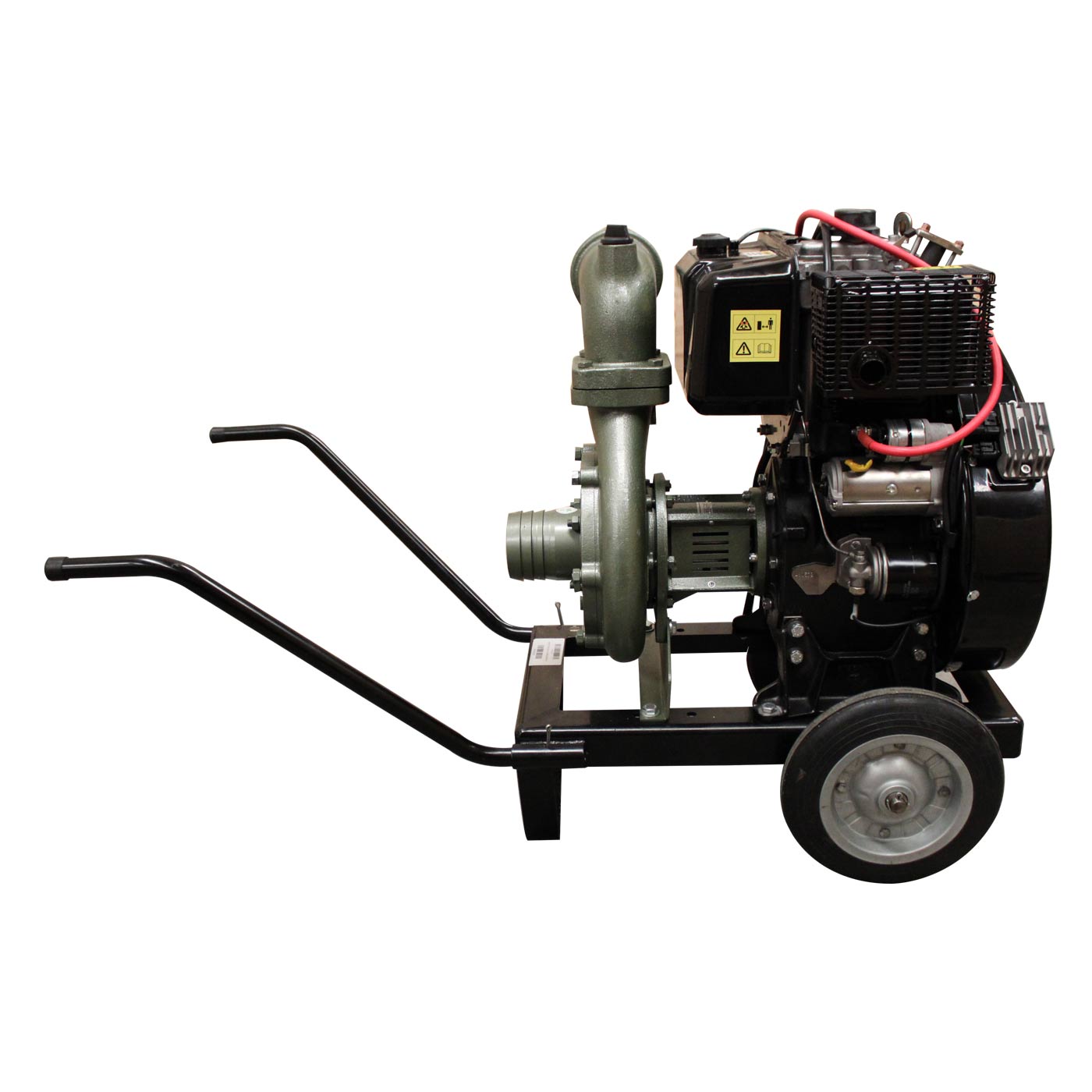 Motobomba De Agua 4X4 Pulgadas a Diesel 17 hp de Alta Presión Swedish Husky Power C/arranque Eléctrico 4 Tiempos – Rbl4417