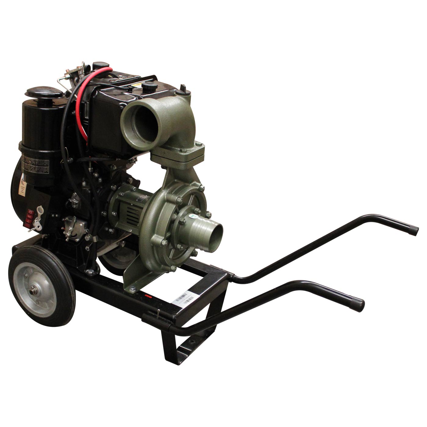 Motobomba De Agua 4X4 Pulgadas a Diesel 17 hp de Alta Presión Swedish Husky Power C/arranque Eléctrico 4 Tiempos – Rbl4417