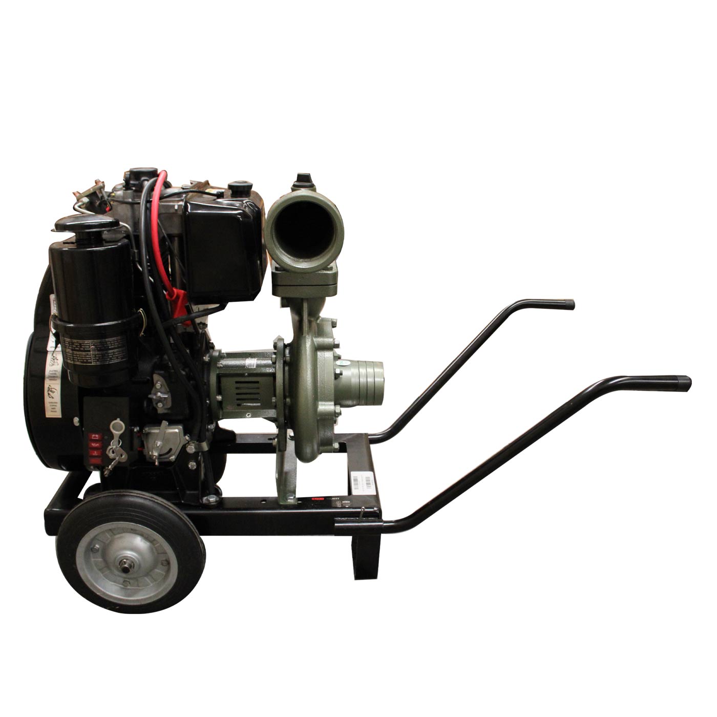 Motobomba De Agua 4X4 Pulgadas a Diesel 17 hp de Alta Presión Swedish Husky Power C/arranque Eléctrico 4 Tiempos – Rbl4417