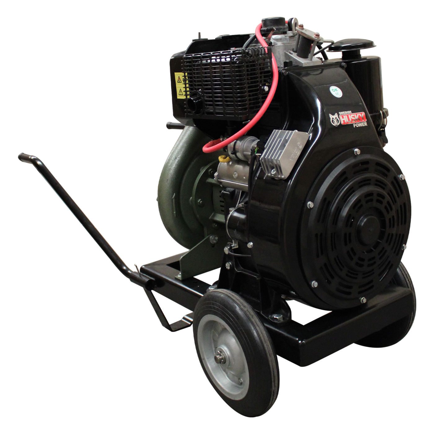 Motobomba De Agua 4X4 Pulgadas a Diesel 17 hp de Alta Presión Swedish Husky Power C/arranque Eléctrico 4 Tiempos – Rbl4417