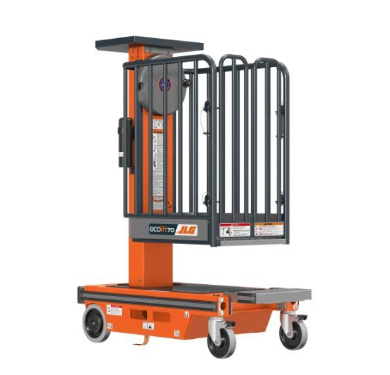 Plataforma de Elevación Manual de Empuje 4.10 Metros, Carga 150 kg ECOLIFT70