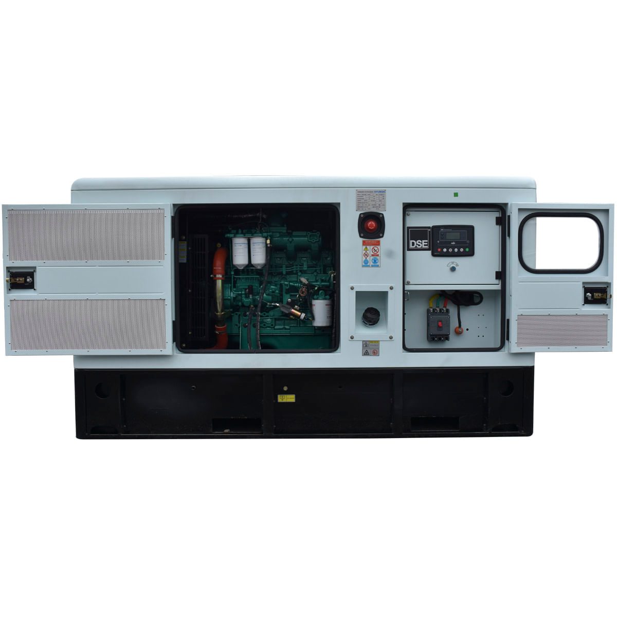 Generador Estacionario Planta de Emergencia 50kw 63kva Motor a Diesel Tablero de Transferencia ATS Trifasico 220v Hyundai HYEGE50KW