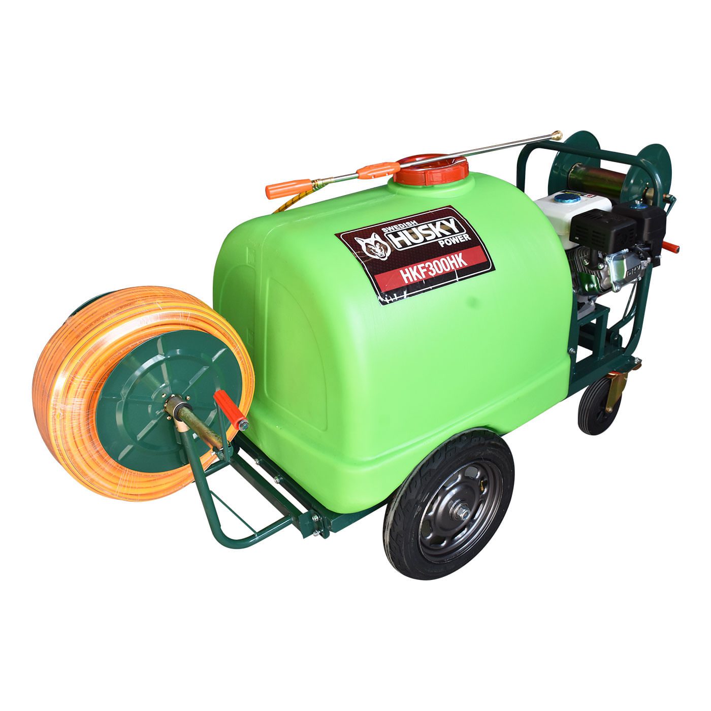 Fumigadora Parihuela Con Tanque 300 Litros Swedish Husky Power C/base Motor 6.5 Hp – Hkf300hk