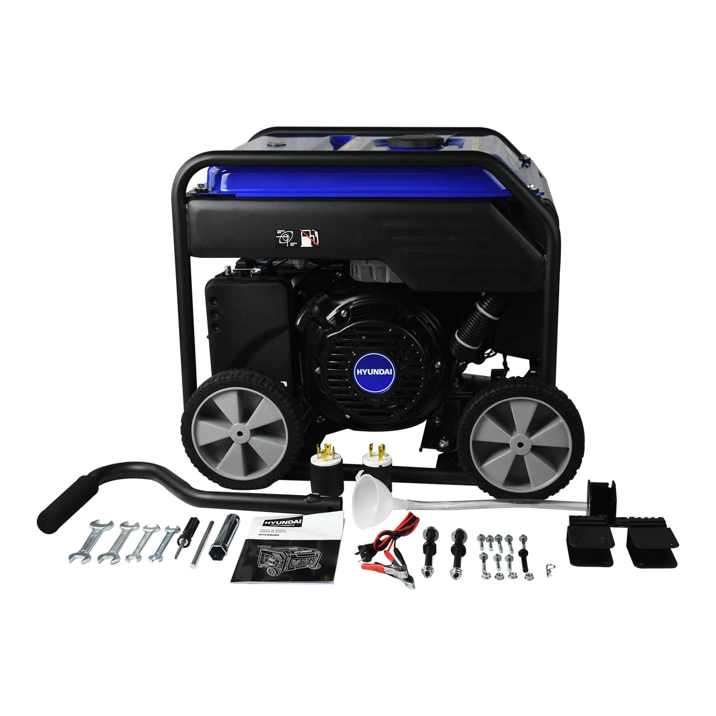 Generador Inverter A Gasolina De Profesional Hyundai 8750 Watts motor 15 Hp Monofasico 110v/220v Portatil – Hye8800i