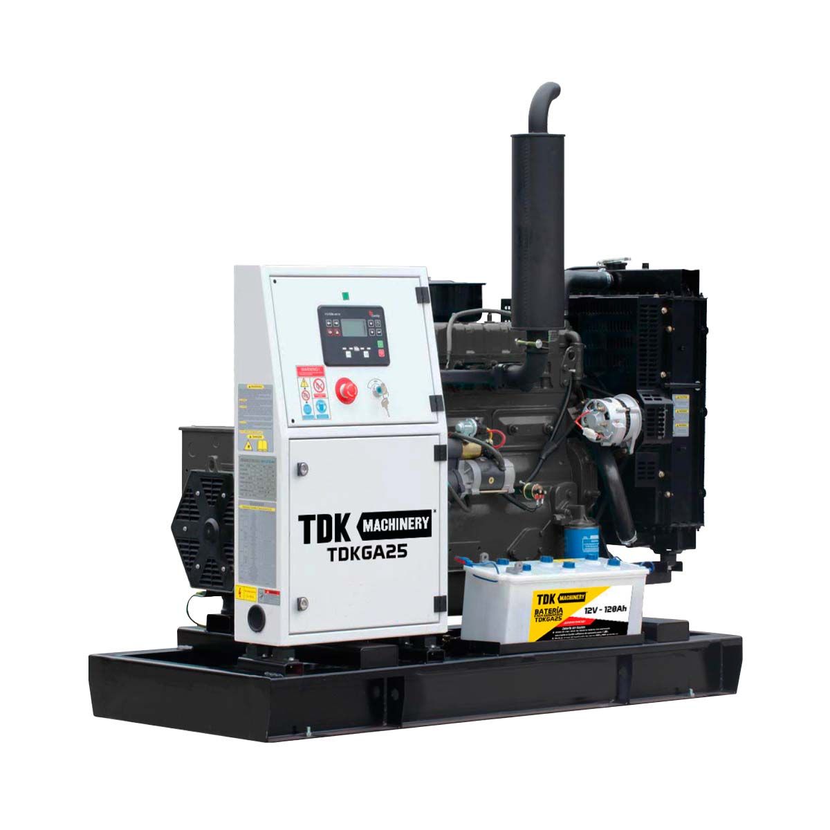 Generador Estacionario Planta de Luz Planta de Emergencia 20 Kw / 25 Kva Trifasico 220v Abierto – TDKGA25