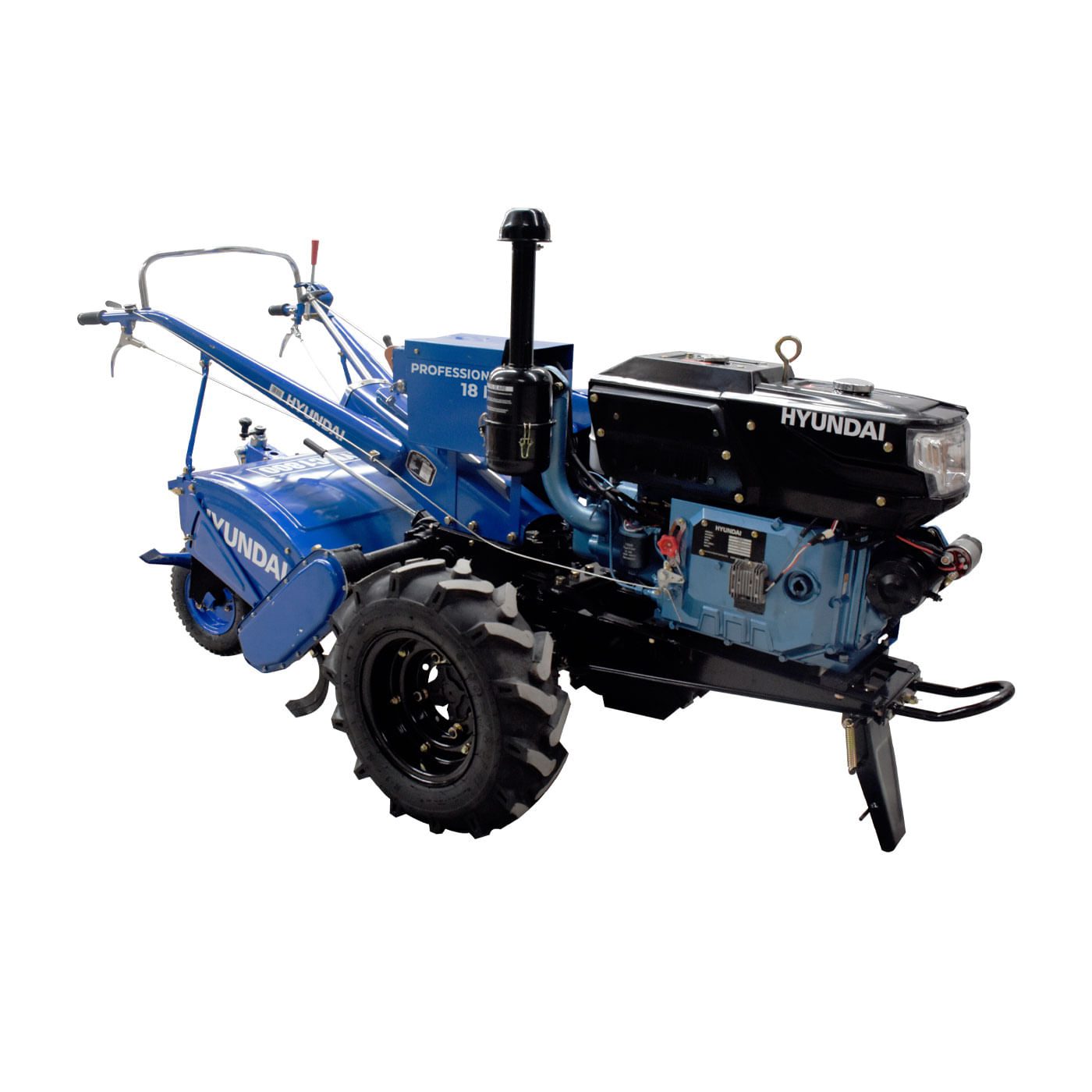 Motocultor a Diesel Motor de 18 HP Arranque Electrico Hyundai HYMC1800