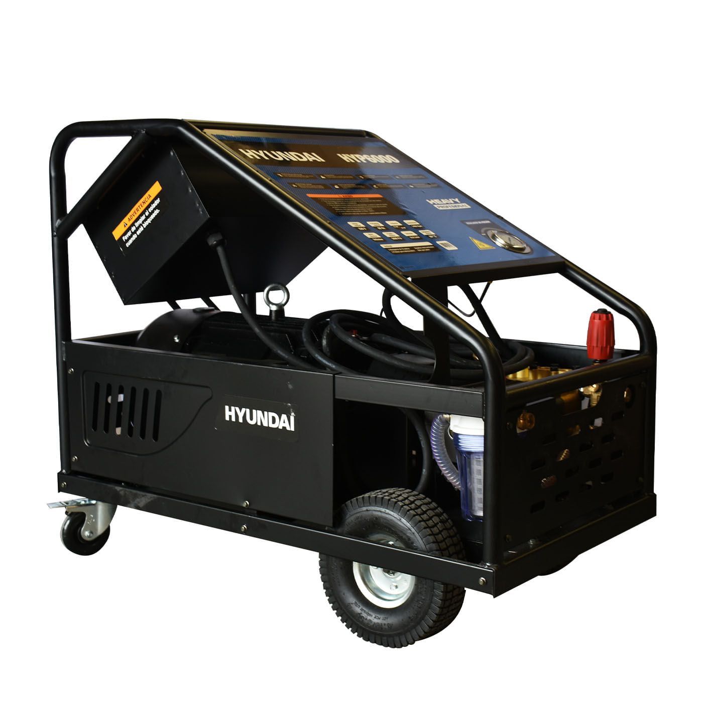 Hidrolavadora Eléctrica Industrial 5800 PSI Hyundai Motor Trifásico 20 HP 220V – Hyp6000