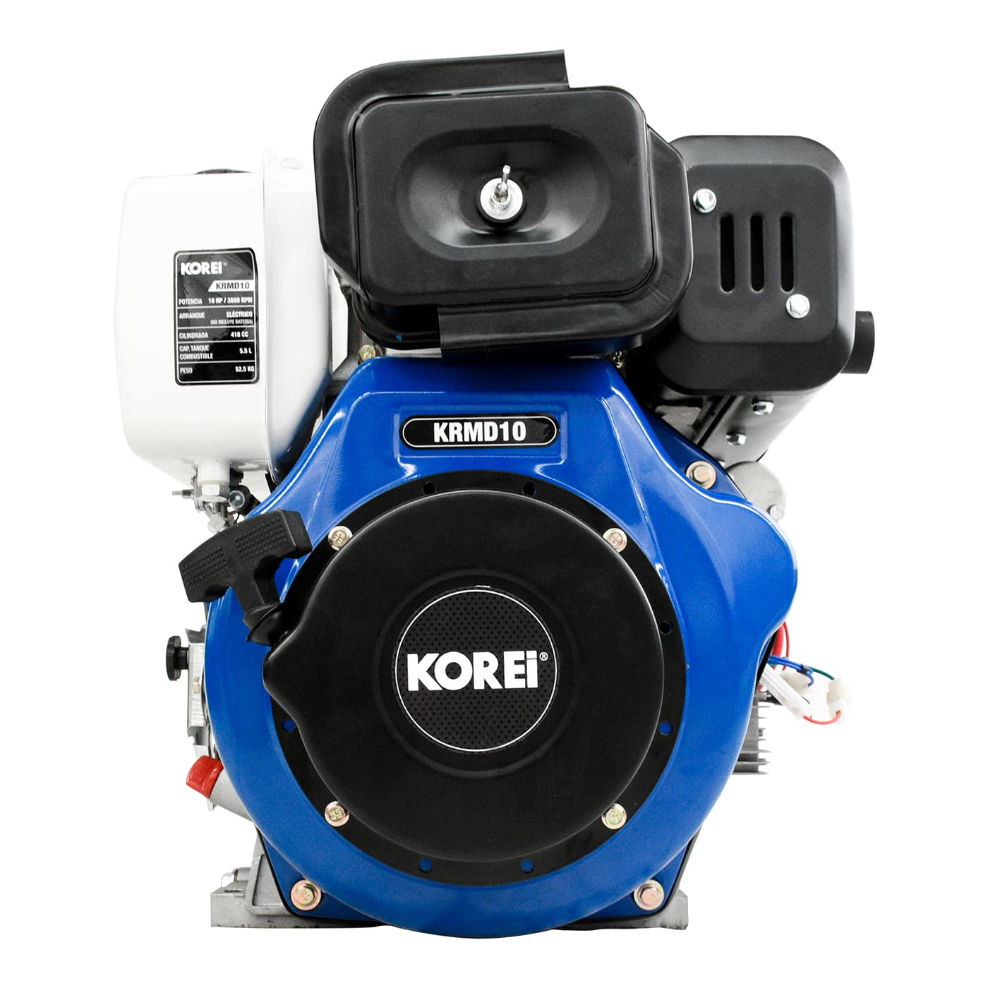 Motor A Diésel 10 HP Korei Con Arranque Eléctrico – KRMD14