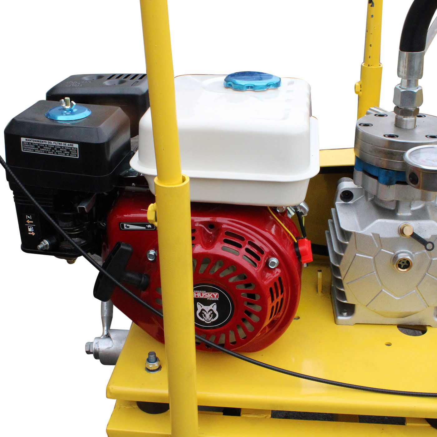 Máquina Pinta Rayas Tdk Machinery Con Motor Husky 6.5 Hp – Hopper-f