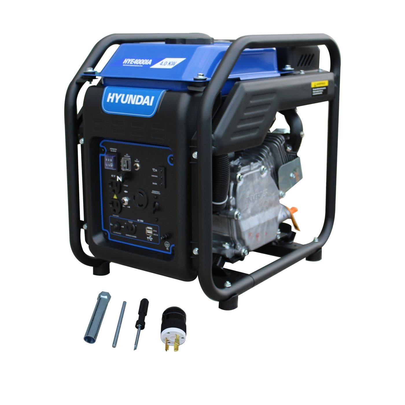 Generador Inverter a Gasolina 3500 watts Profesional Hyundai Portátil – Hye4000ia