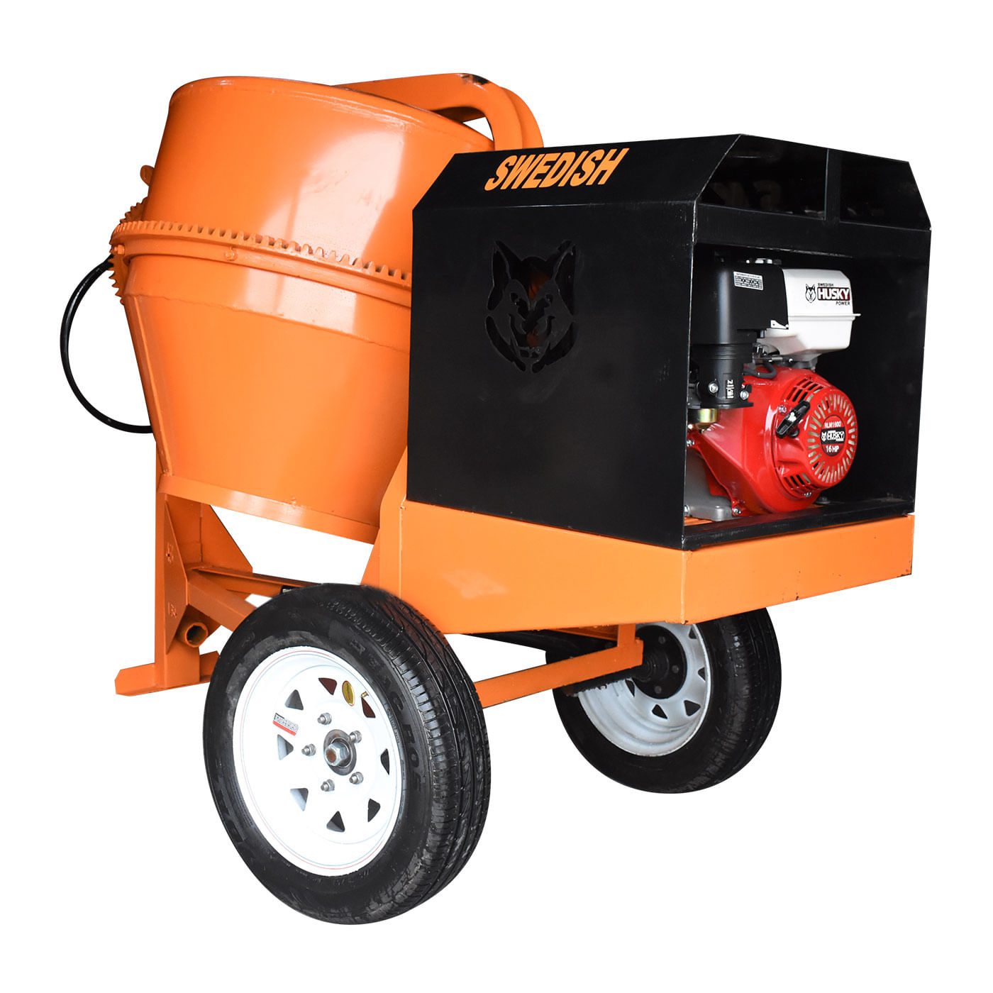 Revolvedora De Concreto A Gasolina Husky 1 Saco Motor Husky 16 Hp – Hkrb1-hsk16