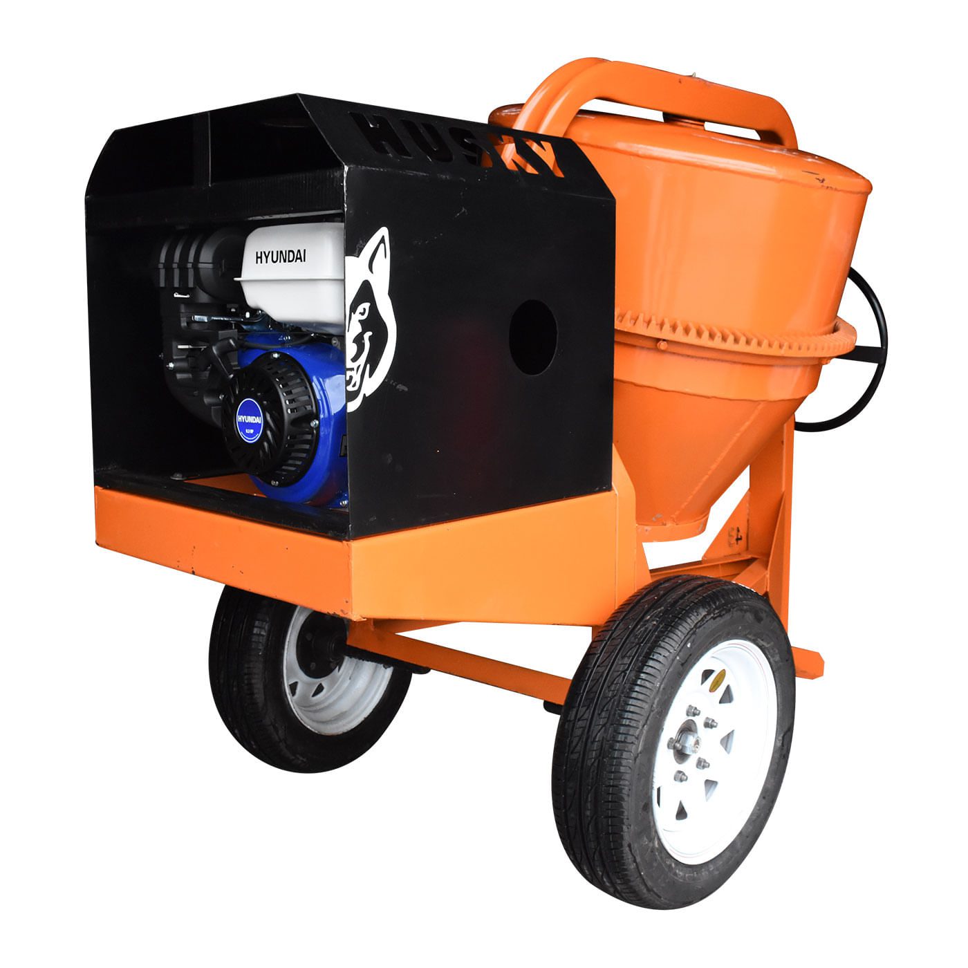 Revolvedora De Concreto 1 Saco Motor a Gasolina Hyundai 9 Hp – Hkrb1-hy93
