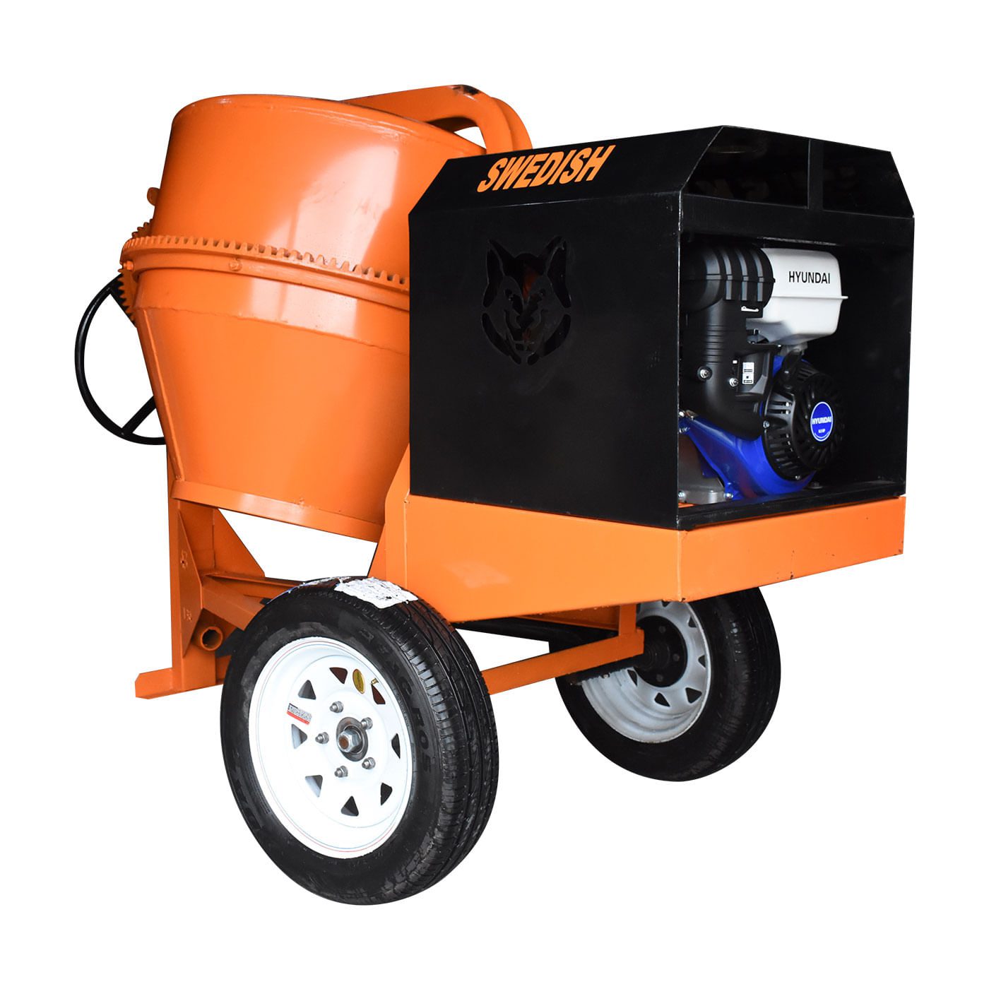 Revolvedora De Concreto 1 Saco Motor a Gasolina Hyundai 9 Hp – Hkrb1-hy93
