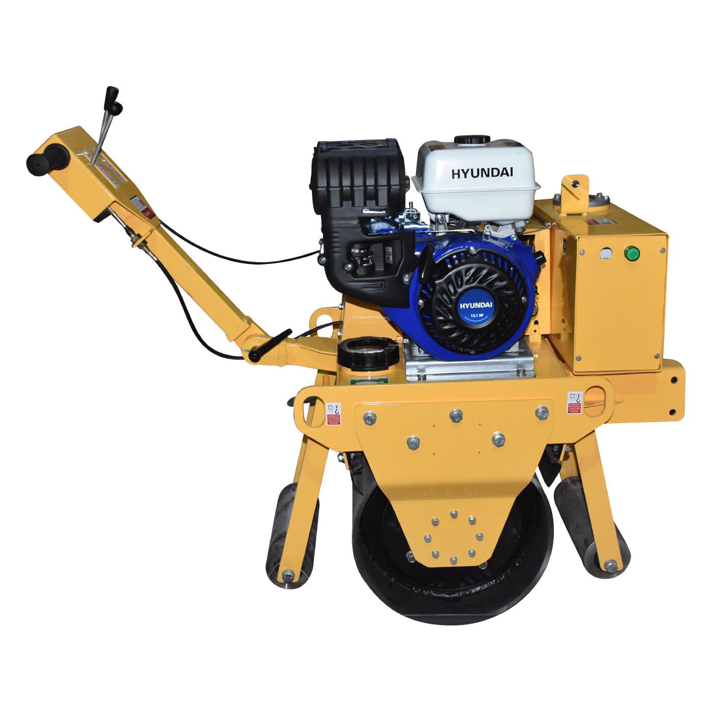 Rodillo Vibratorio Profesional Sencillo Con Motor Hyundai 13 Hp – Hyrv600