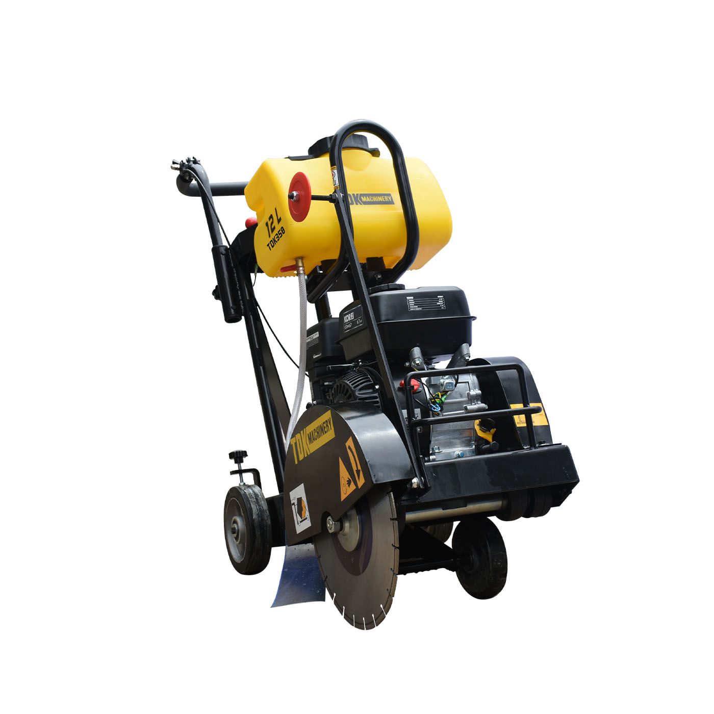 Cortadora De Concreto Tdk Machinery Con motor Korei 6.7 Hp Para Disco 14 Pulgadas – Tdk350-kr67