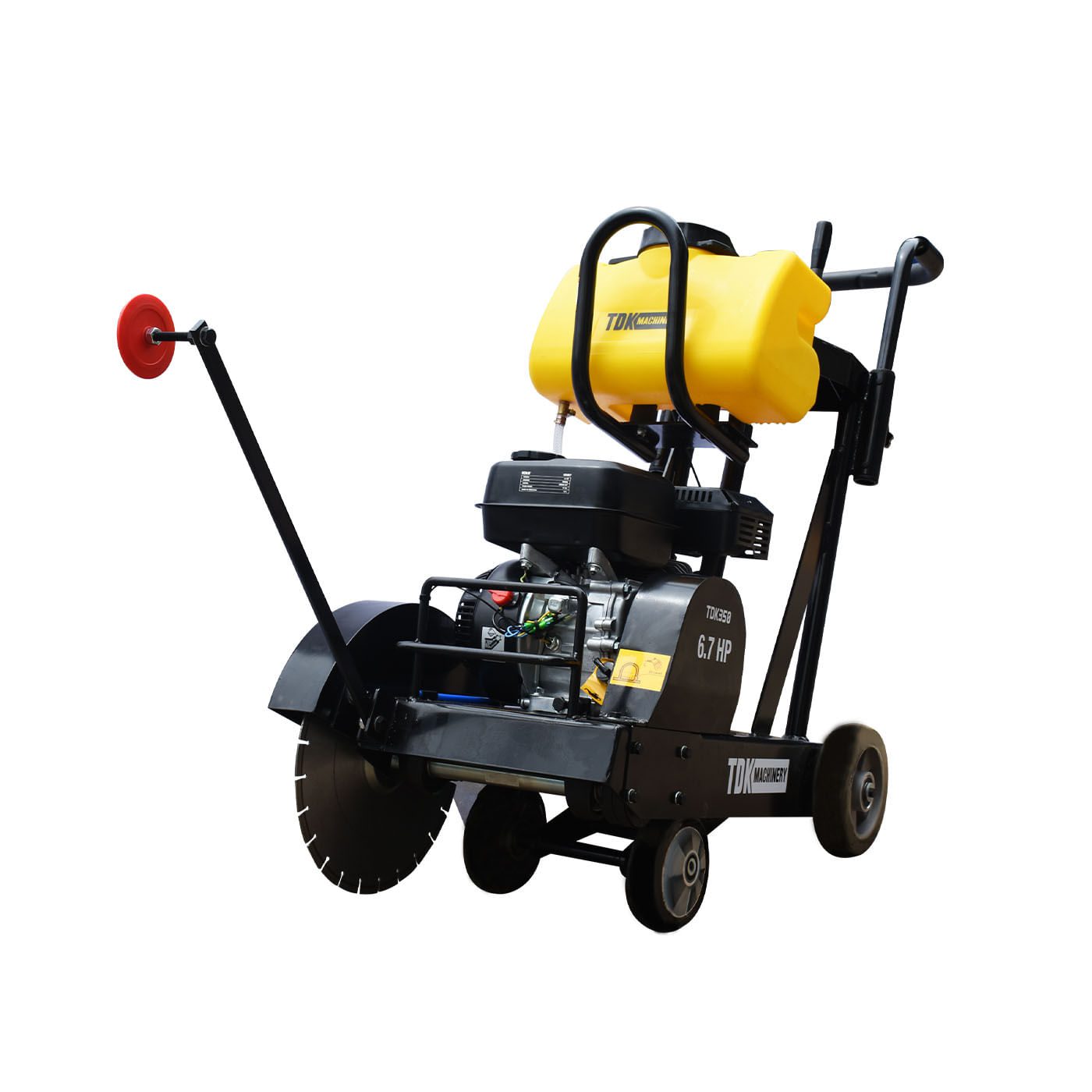 Cortadora De Concreto Tdk Machinery Con motor Korei 6.7 Hp Para Disco 14 Pulgadas – Tdk350-kr67