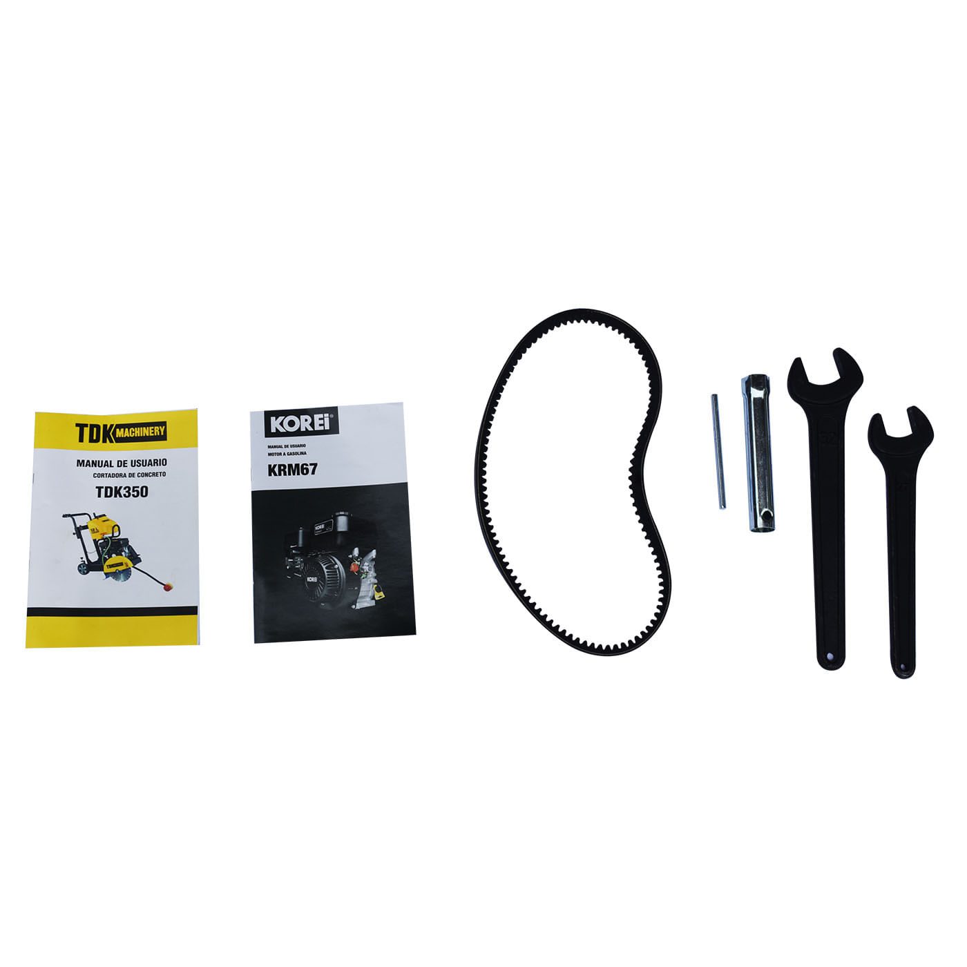 Cortadora De Concreto Tdk Machinery Con motor Korei 6.7 Hp Para Disco 14 Pulgadas – Tdk350-kr67
