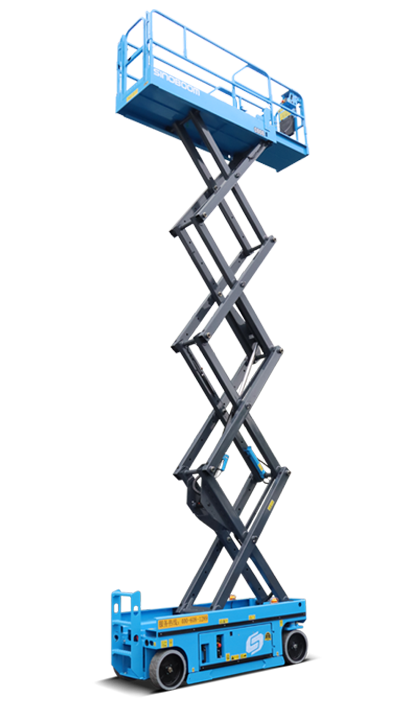 PLATAFORMA DE TIJERA ALTURA 8.1 METROS PLATAFORMA DE ELEVACION ELECTRICA HIDRAULICA SINOBOOM 0808