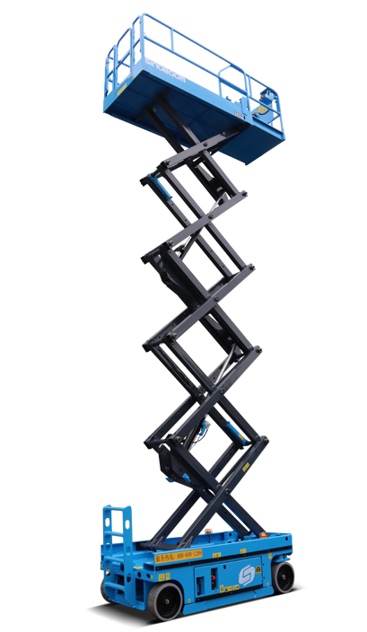 PLATAFORMA DE TIJERA ALTURA 10 METROS PLATAFORMA DE ELEVACION ELECTRICA HIDRAULICA SINOBOOM 1012