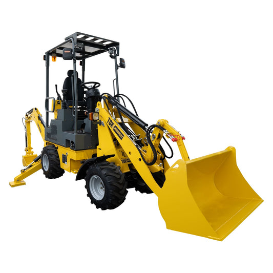 RetroExcavadora Profesional Tdk Machinery 24.6 Hp Con Motor Diésel – 250super