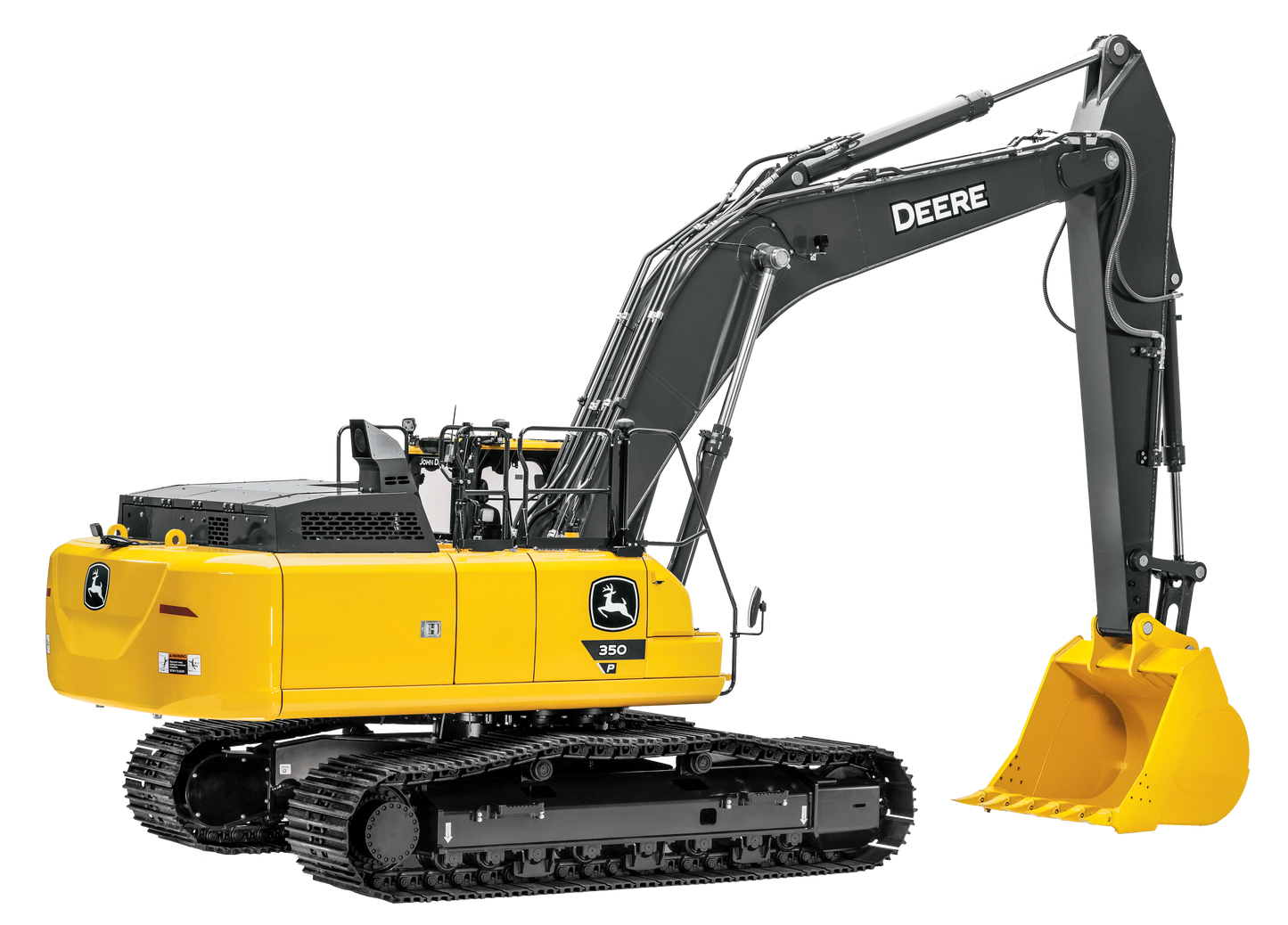 Excavadora John Deere 350P | Potencia Extrema para Obras Mayores